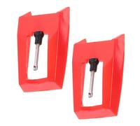 OFFSCH 2pezzi Sostituzione Stilo Puntina Di Ricambio Per Lettore Dischi Stilo Per Puntina Di Ricambio Per Dischi Per Fonografo Per Dischi