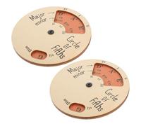 OFFSCH 2pezzi Strumento Melodico Cerchio Delle Quinte Per Musicisti Accessorio Musicale Portatile e Robusto Ottimo Per Principianti e Professionisti