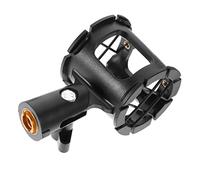 OFFSCH 2pezzi Supporto Antivibrazione Per Microfono Clip Shockproof Per Registrazioni Professionali Studio Bar e Uffici Accessorio Pratico e Resistente Per Microfoni