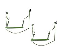 OFFSCH 2pezzi Supporto per Armonica Regolabile Struttura in Metallo Compatibile la Maggior Parte delle Armoniche per Musicisti che Cercano Comfort e Praticità Durante le Sessioni