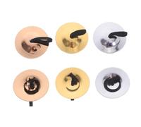 OFFSCH 3 Paia Di Strumenti Strumenti A Percussione Per Nacchere Per Dita Per Campanelli Musicali Piatti Resistenti Per Piatti Per Che Ballano Zills