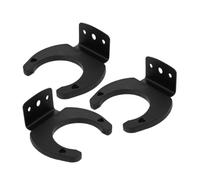OFFSCH 3 Pezzi Gancio Per Microfono A Parete Senza Filo Supporto in Ferro Silicone Lavorazione Squisita