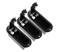 OFFSCH 3 pezzi Scatola Porta Batterie per Chitarra e Basso con Antivibrazione Custodia Protettiva e Montaggio Facile per Pickup Attivi
