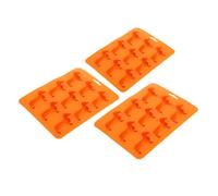 OFFSCH 3 pezzi Stampo Silicone Forma Cucciolo Cavità per Ghiaccio Gelato Torta DIY Vaschetta Antiscivolo Accessorio Cucina