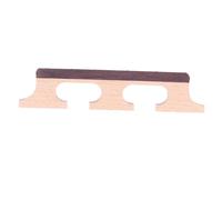 OFFSCH 3 Pz Banjo a quattro corde sostituzione ponte banjo ponte chitarra banjo ponte per chitarra basso morsetto per ponte per chitarra ponte di legno banjo ponticello per banjo mogano