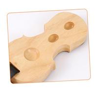 OFFSCH 3 resto dell'ancora del violoncello poggia puntale per violoncello accessori per stop per violoncello tappetino antiscivolo tappo per violoncello porta spilli per violoncello Bambù