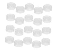 OFFSCH 30 Pezzi Guitar Pedal Button Caps Trasparenti in Plastica Copertura Protettiva per Effetti Chitarra Tappi Antiscivolo per Pulsanti Footswitch Accessori Musicali Resistenti e