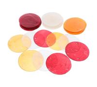 OFFSCH 30 Pezzi Ornaments With Double Holes For DIY Crafts Round Natural Shell Discs For Wind Chimes Curtain Decorations And Jewelry Making Assorted