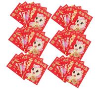 OFFSCH 300 Pezzi Buste Rosse Capodanno del Cavallo Pacchetti Denaro Cash Envelopes Lai See per Compleanni Matrimoni e Feste