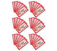 OFFSCH 36 Pezzi Buste Rosse Cinesi Anno del Cavallo Pacchetti Denaro per Capodanno Lunare e Festa Stagionale Buste Hongbao Vietnamite per Regali e Compleanni Carta Resistente con Stampa