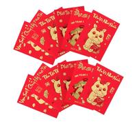 OFFSCH 360 Pezzi Buste Rosse del Cavallo in Carta per Capodanno Lunare Vietnamita Design per Celebrazioni Festival e Pacchetti Soldi Festivi
