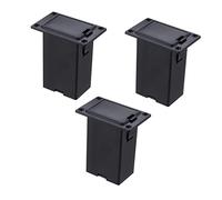 OFFSCH 3pezzi Batteria Pickup Per Chitarra e Basso Scatola Per Pick up Compatibile e Durevole Compatte Senza Terminali e Viti