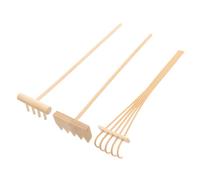OFFSCH 3pezzi Mini Zen da Tavolo Set Decorazione Feng Shui per Ufficio e Casa