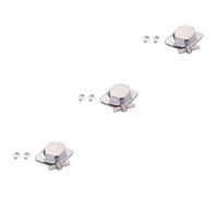 OFFSCH 3pezzi Supporto Per Batteria Metallo Per Tom Drum Bracket Leggero e Resistente Per Montaggio Su Rack Di Percussione Compatibile Batteria Tom Per Musicisti e Batteristi