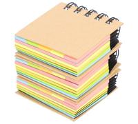 OFFSCH 3pezzi Taccuino Spiralato Portatile Blocco Note Compatto per Ufficio e Scuola Quaderni Piccoli per Scrittura e Appunti di Viaggio