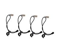 OFFSCH 4 Pezzi Clip Sfondo Foto Mollette Vestiti Antivento Nylon Gancio Resistente Invecchiamento Senza Sbavature