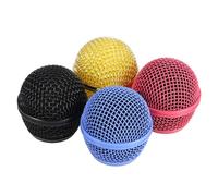 OFFSCH 4 Pezzi Griglia Per Microfono Testa A Sfera Rete Copertura Sostituzione Ricambio Microfono