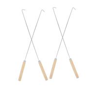 OFFSCH 4 Pezzi Kit Strumenti Pulizia Spillway per Fontane e Piscine Rimozione Detriti e Pietre da Cascate Attrezzi Manutenzione per Fontane da Giardino e Spa Pulitore Specifico per