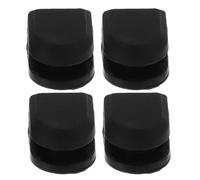 OFFSCH 4 Pezzi Pad Smorzamento Vibrazioni per Giradischi Silicone Isolante Antiscivolo Cuscinetti Protettivi per Vinili Riduzione Rumore per Audio Fidelity