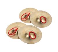 OFFSCH 4 Pezzi Piatti per Strumenti Percussione Portatili per Scuola e Attività Educative Facili da Usare per Principianti e Metodo Orff