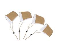 OFFSCH 4 Pezzi Protezione Tallone Scarpa Driving Shoe Heel Covers Copritallone in Stoffa Kaki, Confortevole, per Scarpe e Tacchi Alti, Guida Auto e Moto, Uomo Donna