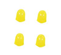 OFFSCH 4 Pezzi Protezioni Per Per Chitarra Per Ragazzi E Ragazze Per Il Pollice in Silicone Taglia S Per Chitarra Ukulele Mandolino Principianti