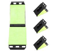 OFFSCH 4 Pezzi Pulitore Corde Chitarra Elettrica e Acustica Kit per Pulizia Tastiera e Corde per Violino Basso Ukulele Strumento Leggero Portatile per Cura Quotidiana