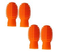 OFFSCH 4 Pezzi Tappi Protettivi Bacchette Silicone Punte Bacchette Silenziose Accessori Ricambio Batteria