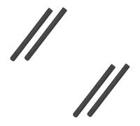 OFFSCH 4 Pz Custodia in Silicone Per Bacchette Porta Bacchette Coperture Silenziose Per Bacchette Berretti Coperture Durevoli Della Cappucci Per Bacchette Black Gel Di Silice