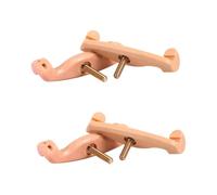 OFFSCH 4 Pz staffa per suonare il violino Pausa violino da 4/4 a 3/8 pad porta violino custodia violino spalliera violino calzante strumento di sostituzione del violino del violino