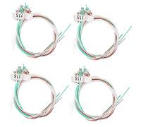 OFFSCH 4 Set corde dell'arpa corno da guerra elettrico Doppio musicale filo guqin corde della lira Accessori per arpa calzante accessori per strumenti musicali parti dello strumento nylon