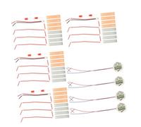 OFFSCH 4 Set Kit Scienza Batterie DIY con LED e Elettronico Esperimenti Educativi Stem per Invenzioni Zinc Progetti Scolastici e Tecnologia