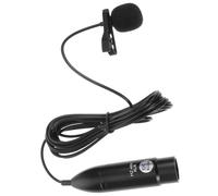 OFFSCH 48v Microfono Lavalier Xlr Professionale Con Interfaccia Tre Pin Microfono Clip Per Registrazioni Video e Streaming Design -and-play Duraturo e Versatile Per Conferenze e