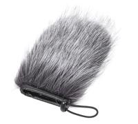 OFFSCH 4pezzi Copertura Antivento Per Microfono Parabrezza Per Registrazioni Esterne Facile Installare e Rimuovere Protezione Rumori e Vento Per Interviste Live