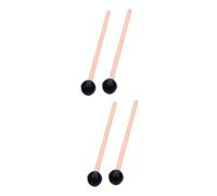 OFFSCH 4pezzi Mallets Professionali Per Lingua Drum Bacchette Per Marimba e Strumenti Musicali Di Percussione Con Testa Per Insegnanti e Principianti