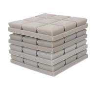 OFFSCH 4pezzi Pannello Fonoassorbente in Schiuma Imbottitura Fonoassorbente Per Pareti Materiale Per Ridurre Riverberi Ed Eco Per Studi Registrazione e Home Theater