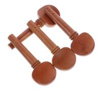 OFFSCH 4pezzi Pioli Accordatura in Legno Di Giuggiolo Sostituzione Per Strumenti Ad Arco e Accessori Precisi e Leggeri Con Finitura Liscia Per Accordatura Facile