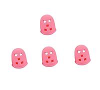 OFFSCH 4pezzi Silicone Finger Picks for Guitar Ukulele Mandolin s Comfortable Finger Caps to Prevent Soreness While Playing