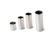 OFFSCH 4pezzi Slide Per Chitarra Acciaio Inossidabile Placcato Misure Argento Per Chitarre Acustiche Ed Elettriche Accessorio Essenziale Per Suono Luminoso e Intonazione Eccellente