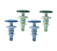 OFFSCH 4pezzi Tappi Conici Per Bottiglie Vino Strumenti Per Sigillare Bottiglie Riutilizzabili e Durevoli Per Vino e Cocktail