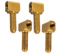 OFFSCH 4pezzi Viti Per Archetto Violoncello Parti Di Rana Archetto Accessori Per Riparazione Strumenti Musicali Sostituzione Componenti Allentati o Danneggiati Realizzate in Resistente e