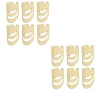 OFFSCH 4sets Plettri Per Chitarra Plastica Regolabili Protezioni Per Dita Per Chitarra Basso Ukulele e Mandolino Taglia Per Set Comfort e Stabilità Del Suono Durante Gioco