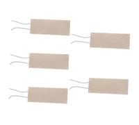 OFFSCH 5 Pezzi Accessori Elettrici a Piastre Calde Vassoi Scaldavivande per Buffet Party di Grandi Dimensioni Piatto Inossidabile ASSE Riscaldamento più Caldo Scalda Buffet Plastica