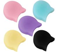 OFFSCH 5 Pezzi Di Poggiapollice Per Clarinetto in Silicone Cuscinetto Leggero e Comodo Per Dita Accessori Per Strumenti a Fiato Colori Vari Rosa Viola Nero Azzurro Giallo