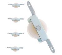 OFFSCH 5 Pezzi Kit Ricambio Pulegge Scorrevoli per Ombrellone da Supporti Resistenti per Parasole Ruote Scorrevoli Durevoli per Ombrelloni Esterni Patio