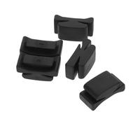OFFSCH 5 Pezzi Supporto per Plektrum in Gomma per Chitarra e Basso Clip Fissa Sul Manico per Ukulele e Acustica Organizzatore Leggero e Portatile per Plettri