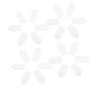 OFFSCH 50 Pezzi Etichette Autoadesive Per Cavi Di Etichettatura Dei Fili Tag Del Cavo Etichette Per L'etichettatura Del Cavo White