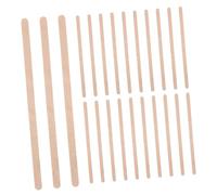 OFFSCH 500 Pezzi Wooden Stirrers Flat Head Smooth Sticks Disposable Beverage Mixing Rods For Hot Cold Drinks Portable And Compact For Home And Travel