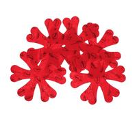 OFFSCH 5pezzi Felt Pan Protectors Non- Cookware Dividers Anti-scratch Tableware Mats for Kitchen Use Flower Printed Insulation Pads for Pots and Pans