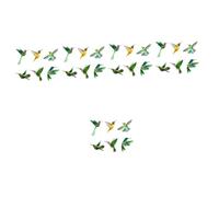 OFFSCH 5sets Adesivi Anticollisione Per Finestre Stickers Statici Per Uccelli Decorazioni Per Vetri Protezione Per Uccelli e Animali Per Casa e Giardino